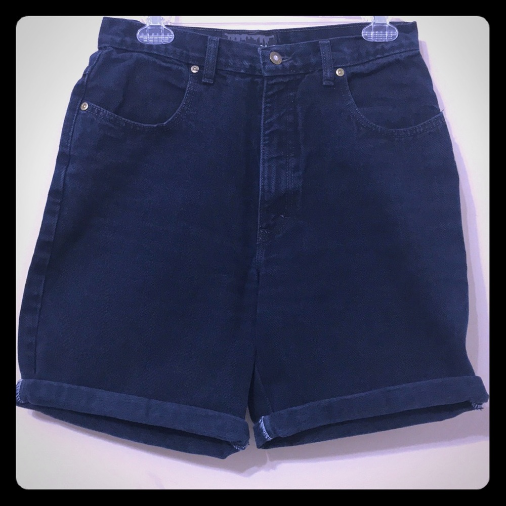 NY Line women’s Jean shorts waist 28” Dark Wash